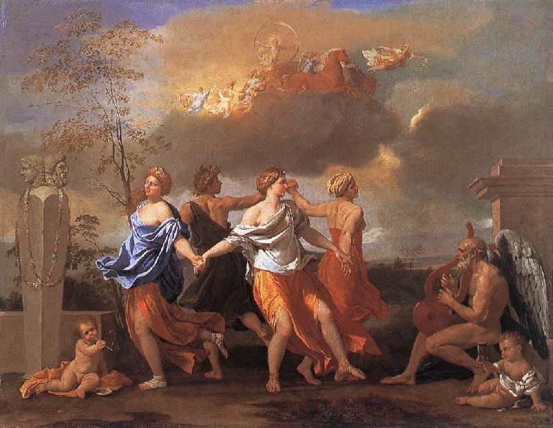POUSSIN, Nicolas Dance to the Music of Time asfg oil painting image